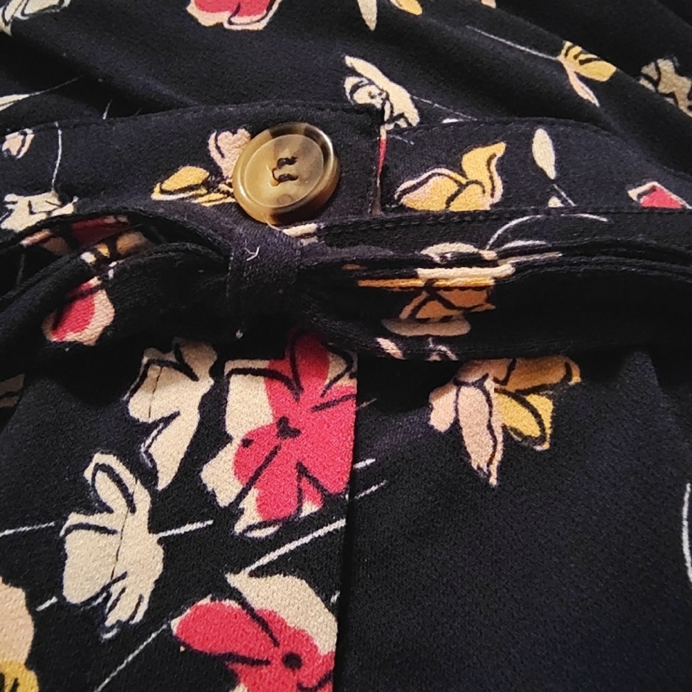 Floral Maxi Skirt with Belt - Picture 5 of 5